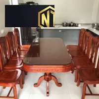 BỘ BÀN ĂN GỖ SỒI ĐỎ GIÁ ƯU ĐÃI CAO CẤP